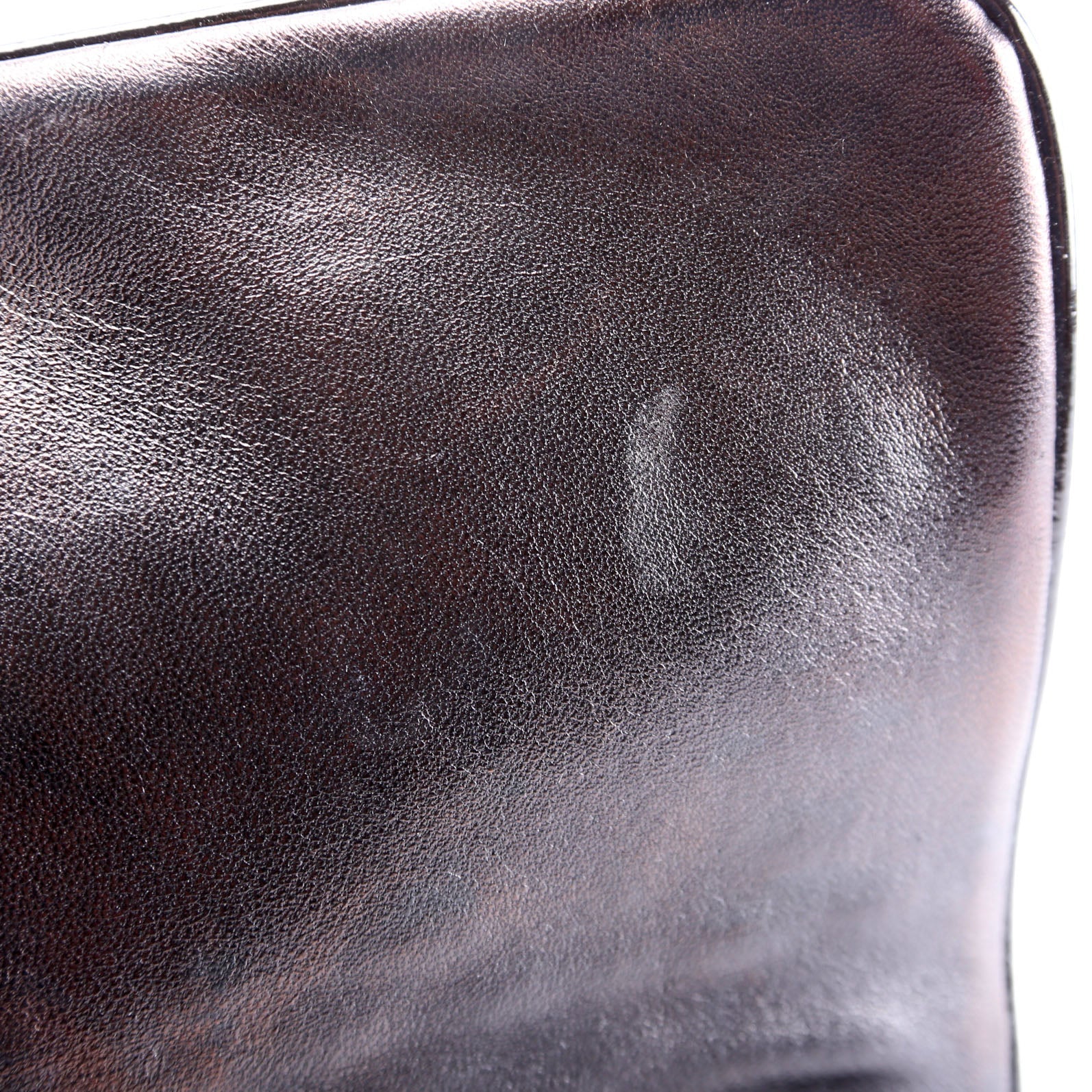 Woc Pouch Patent Cannage Black