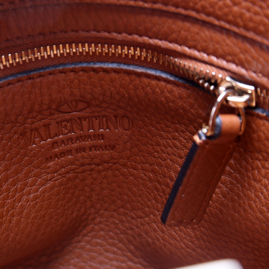 Rockstud Mini Hobo Messenge Brown/Gold
