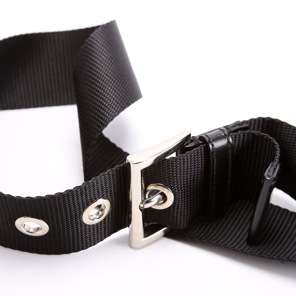 BT0326 Nylon Shoulder Bag Vintage Black