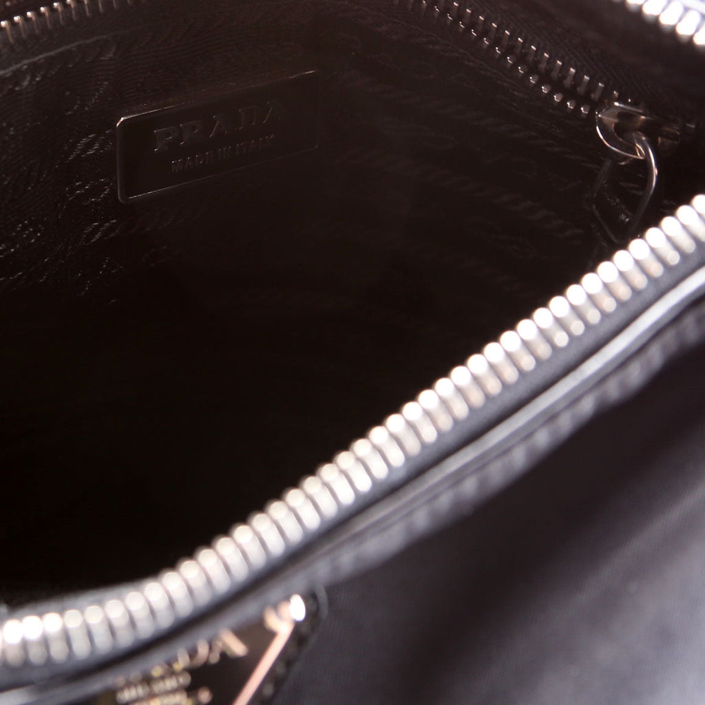 BT0326 Nylon Shoulder Bag Vintage Black