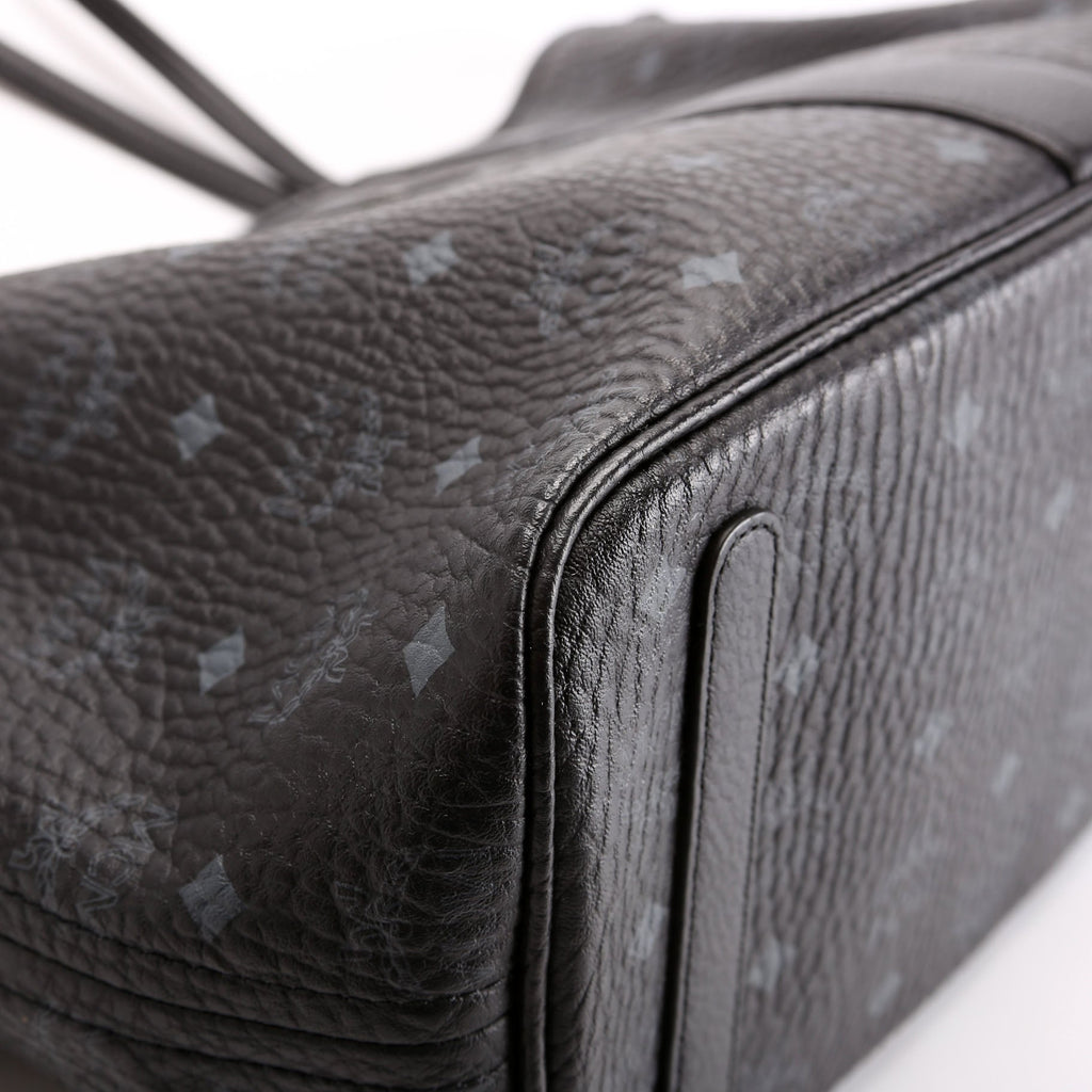 Liz Tote Reverse With Pouch Medium Black
