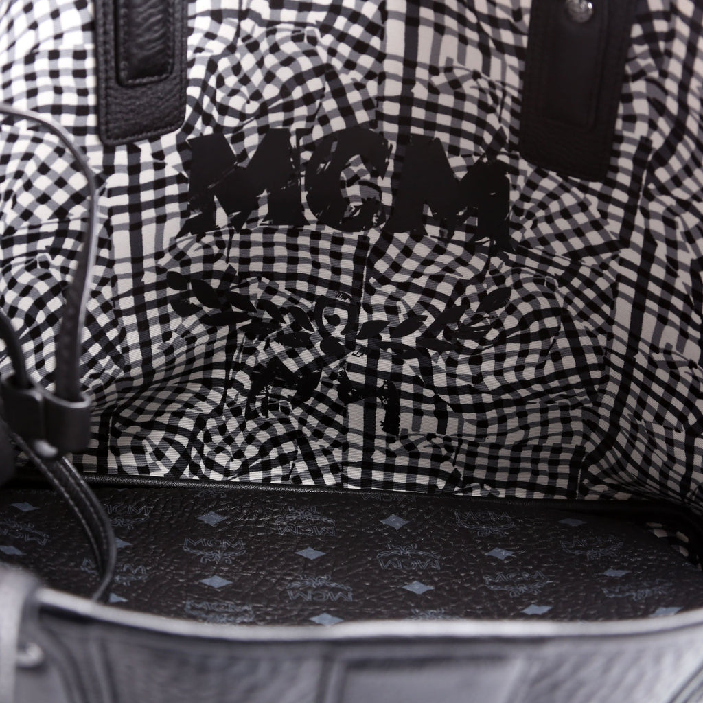 Liz Tote Reverse With Pouch Medium Black