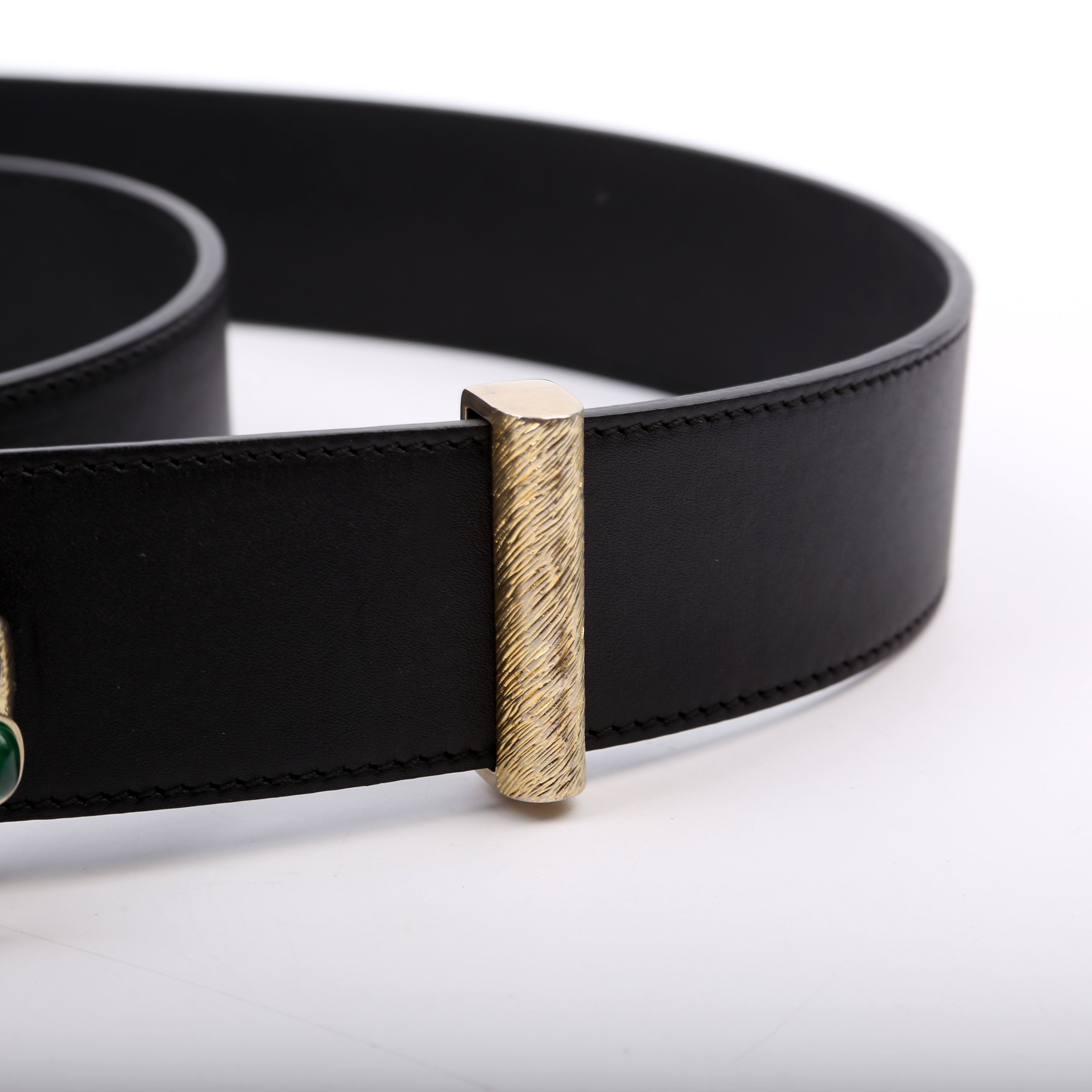600630 GG Ceramic Glass Belt Size 95/38 Black/Multi