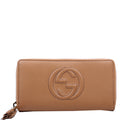 598187 Soho Zip Around Wallet Tan