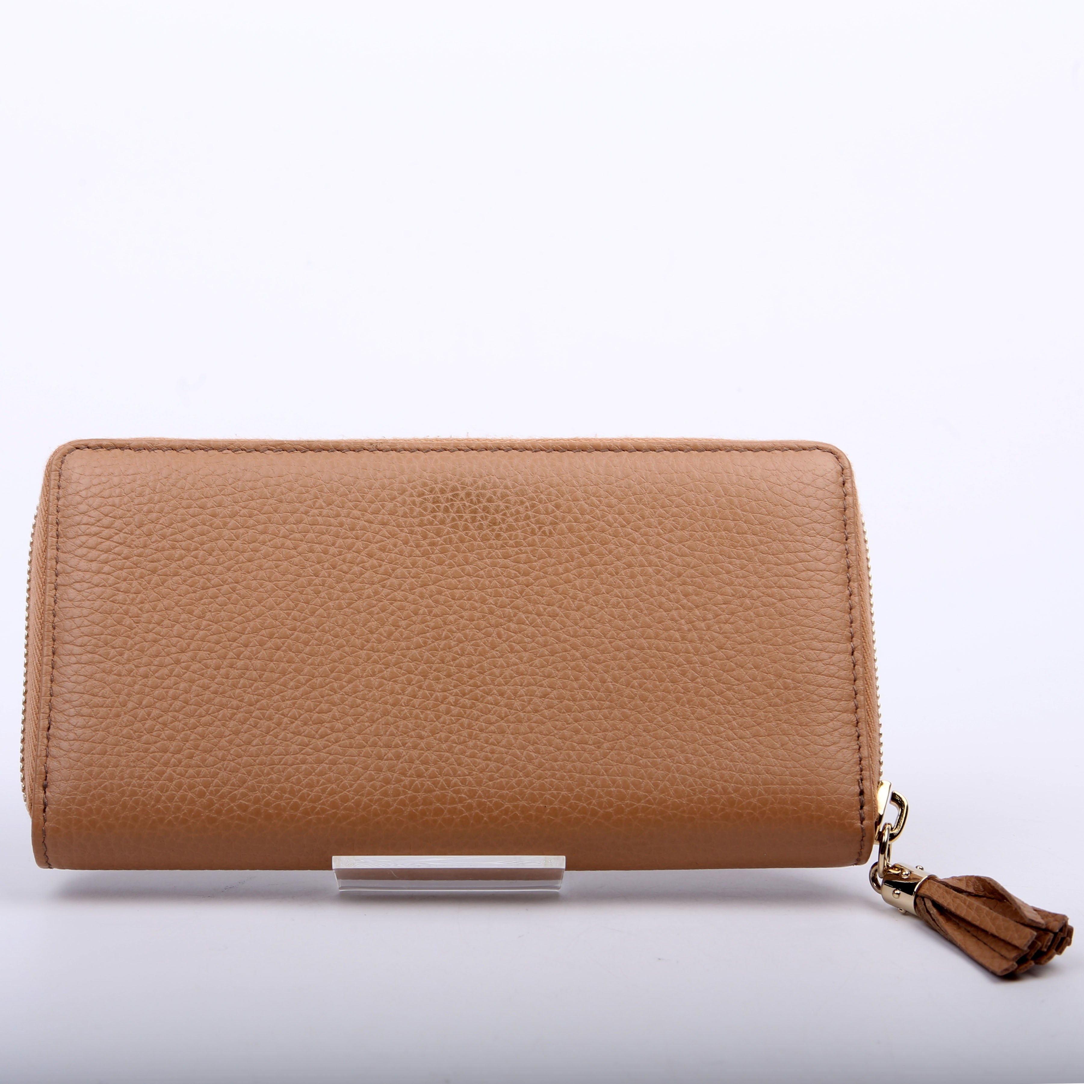 598187 Soho Zip Around Wallet Tan