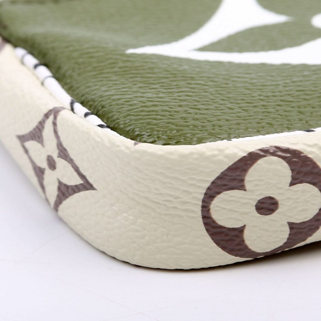 Pochette Accessories Micro Giant Monogram Green