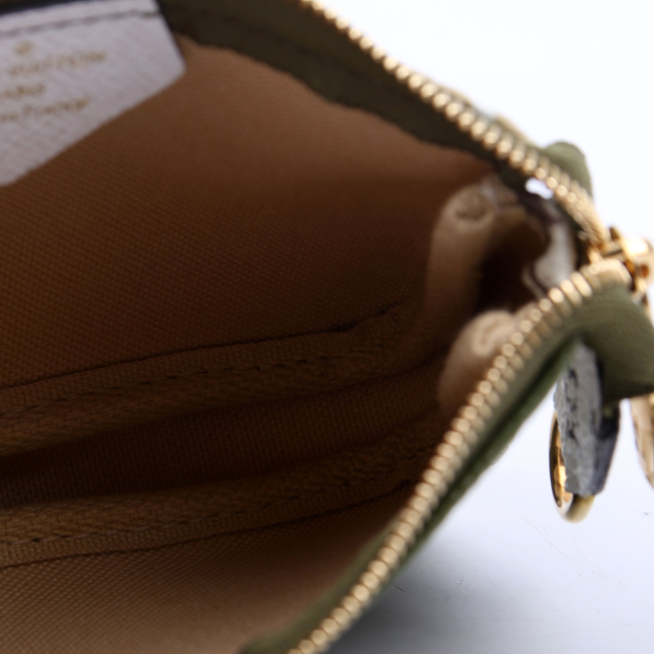 Pochette Accessories Micro Giant Monogram Green