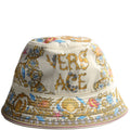 Underwater Barocco Logo Bucket Hat Size 57 Cream/Multicolor