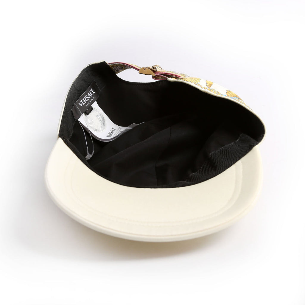 Underwater Barocco Logo Cap Hat Size 57 Cream/Multicolor