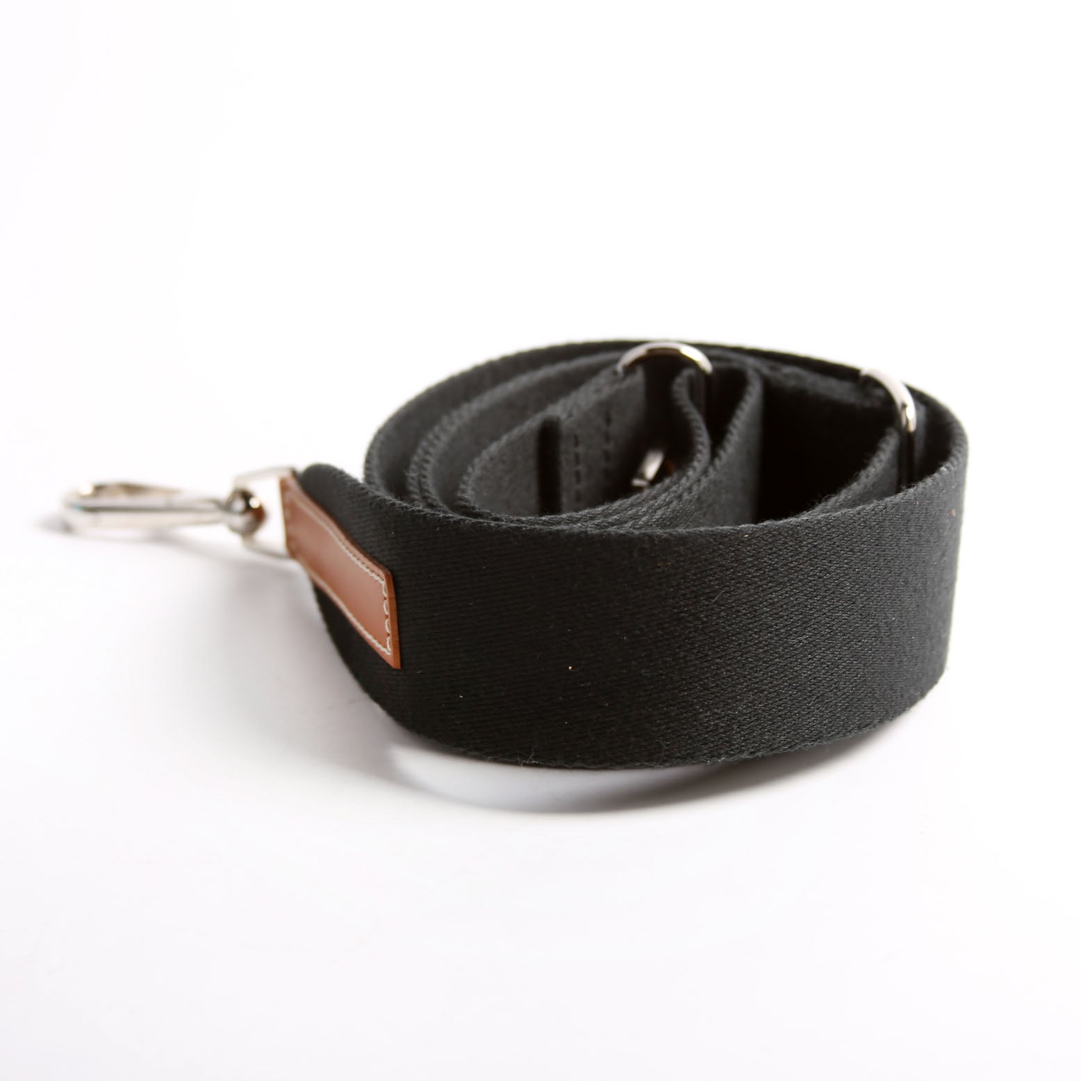 Sangle MM Canvas Adjustable Strap Black/Brown
