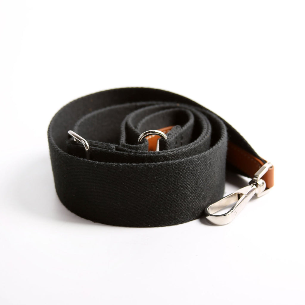 Sangle MM Canvas Adjustable Strap Black/Brown