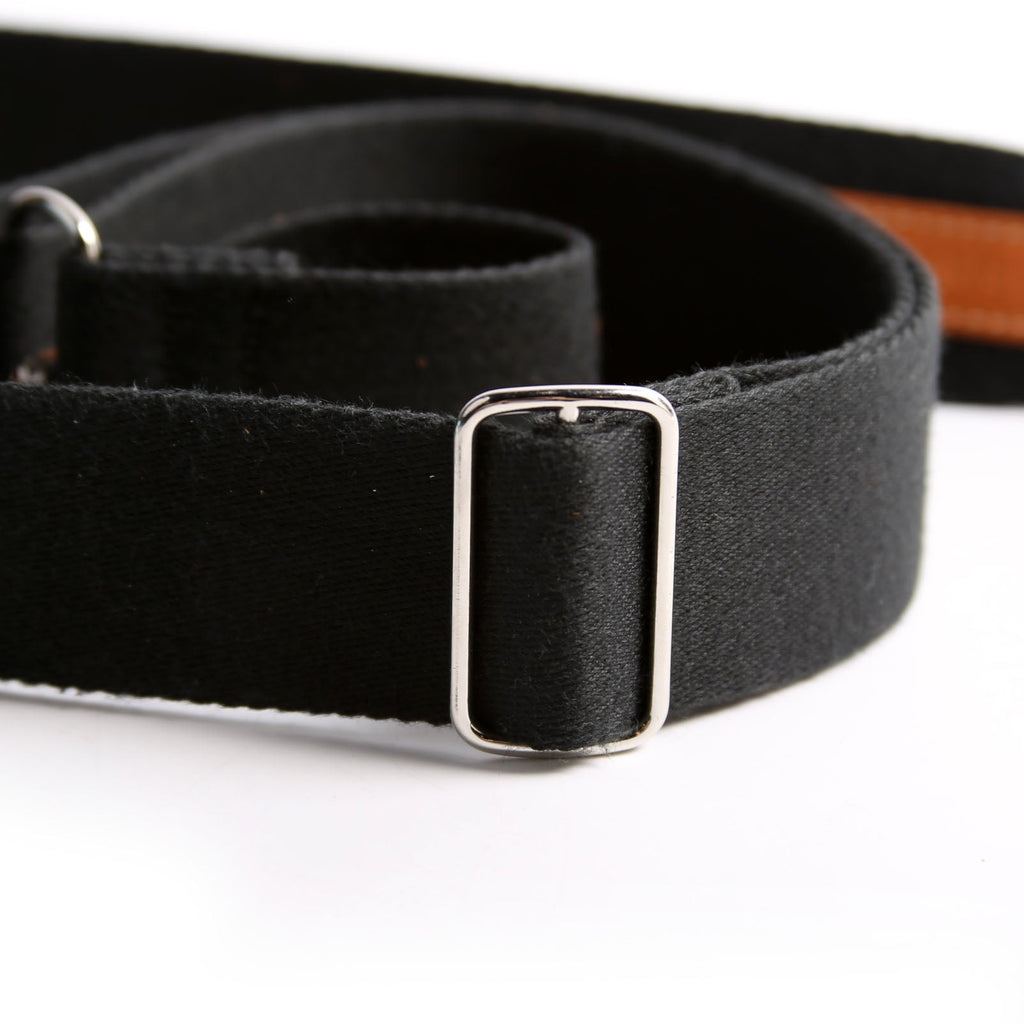Sangle MM Canvas Adjustable Strap Black/Brown