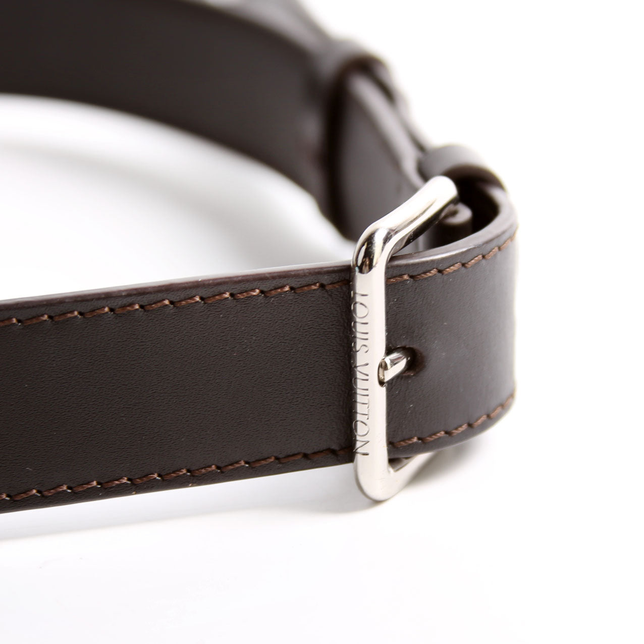 30MM Calfskin Adjustable Shoulder Strap Brown