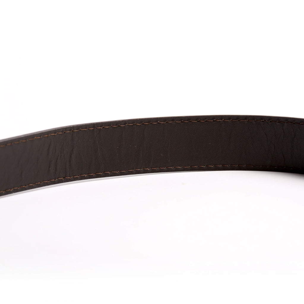 30MM Calfskin Adjustable Shoulder Strap Brown
