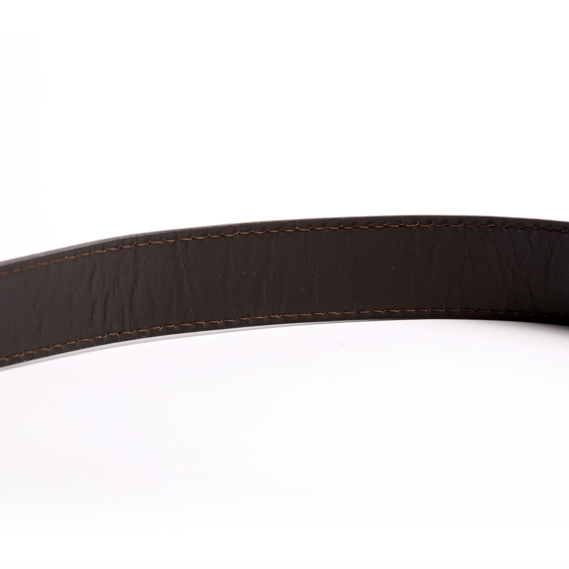 30MM Calfskin Adjustable Shoulder Strap Brown