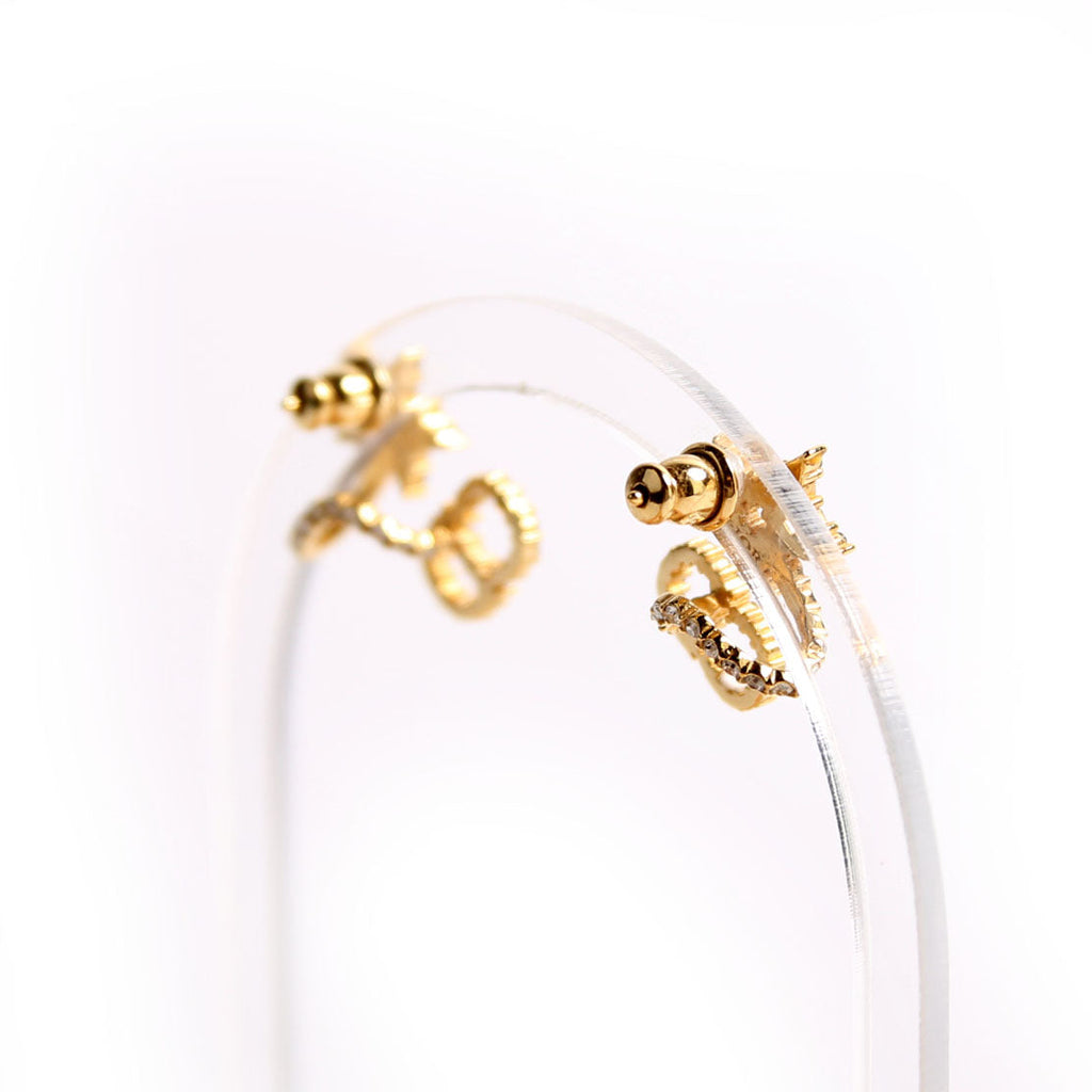 Clair D Lune Wrap Around Earrings Gold