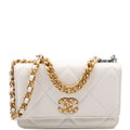Chanel 19 WOC Quilted Lambskin 30M White