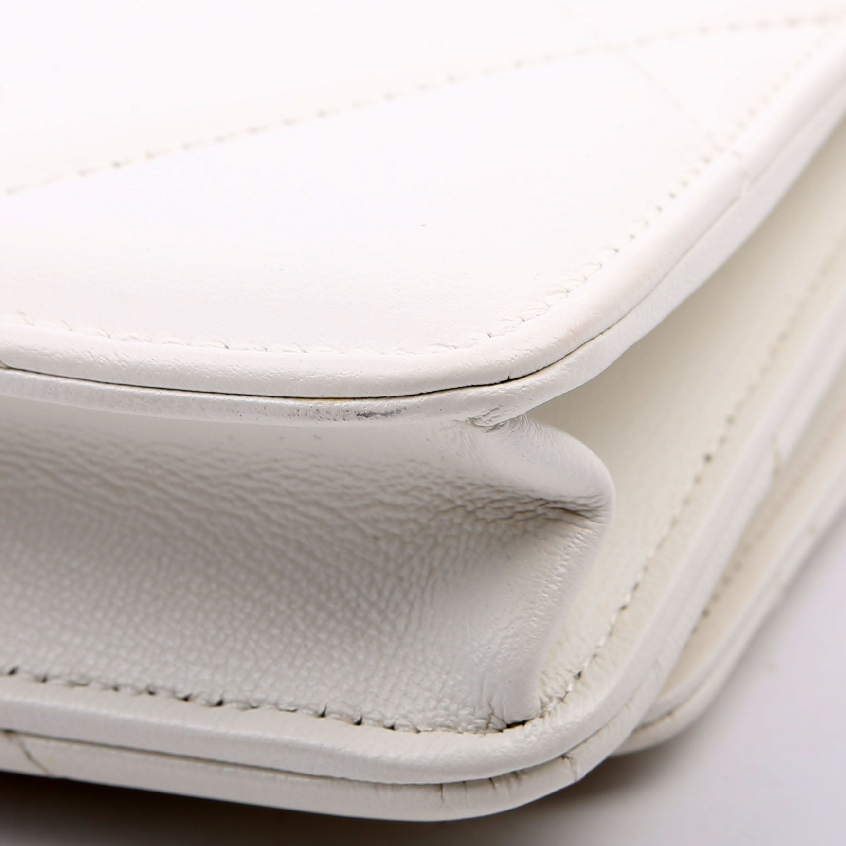 Chanel 19 WOC Quilted Lambskin 30M White