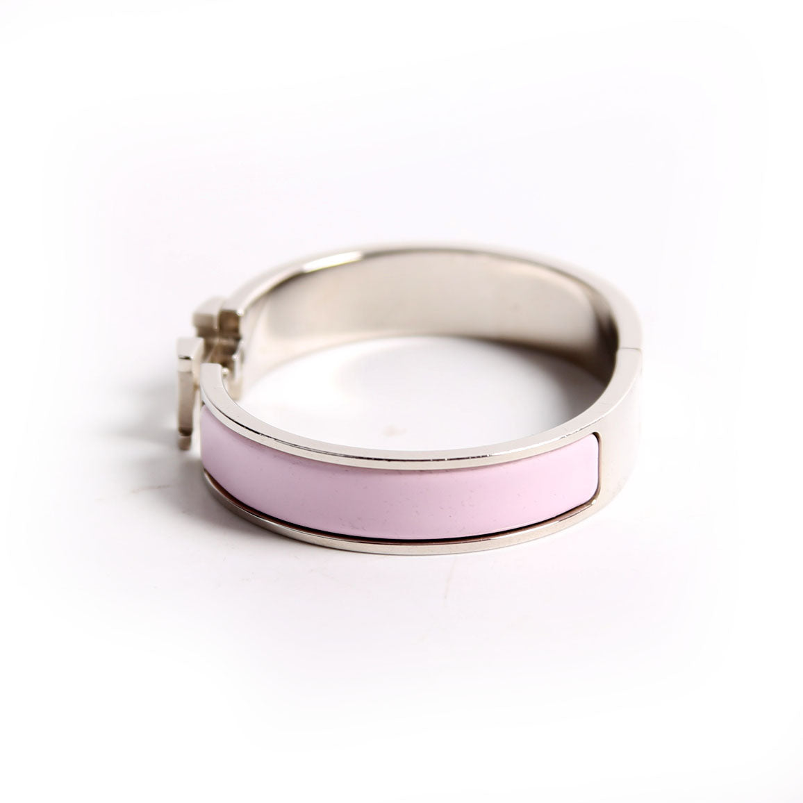 Clic Clac Narrow PM Bracelet Silver/Pink