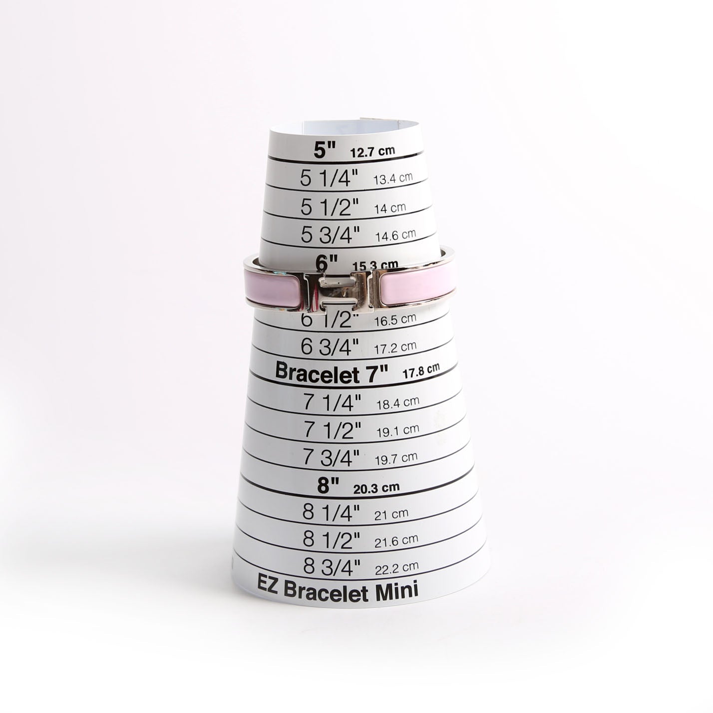 Clic Clac Narrow PM Bracelet Silver/Pink