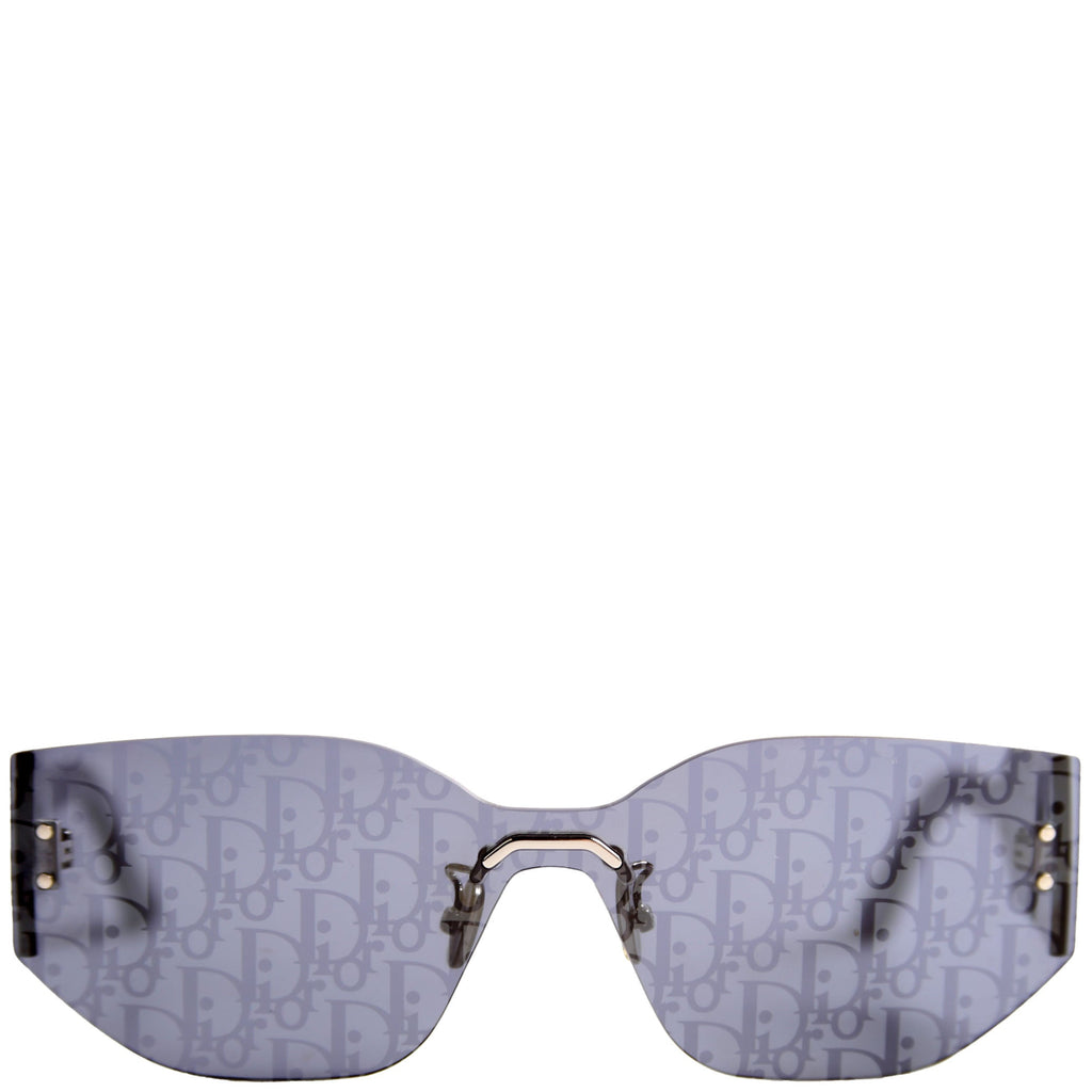 Diorclub M5U Oblique Lens Sunglasses Black