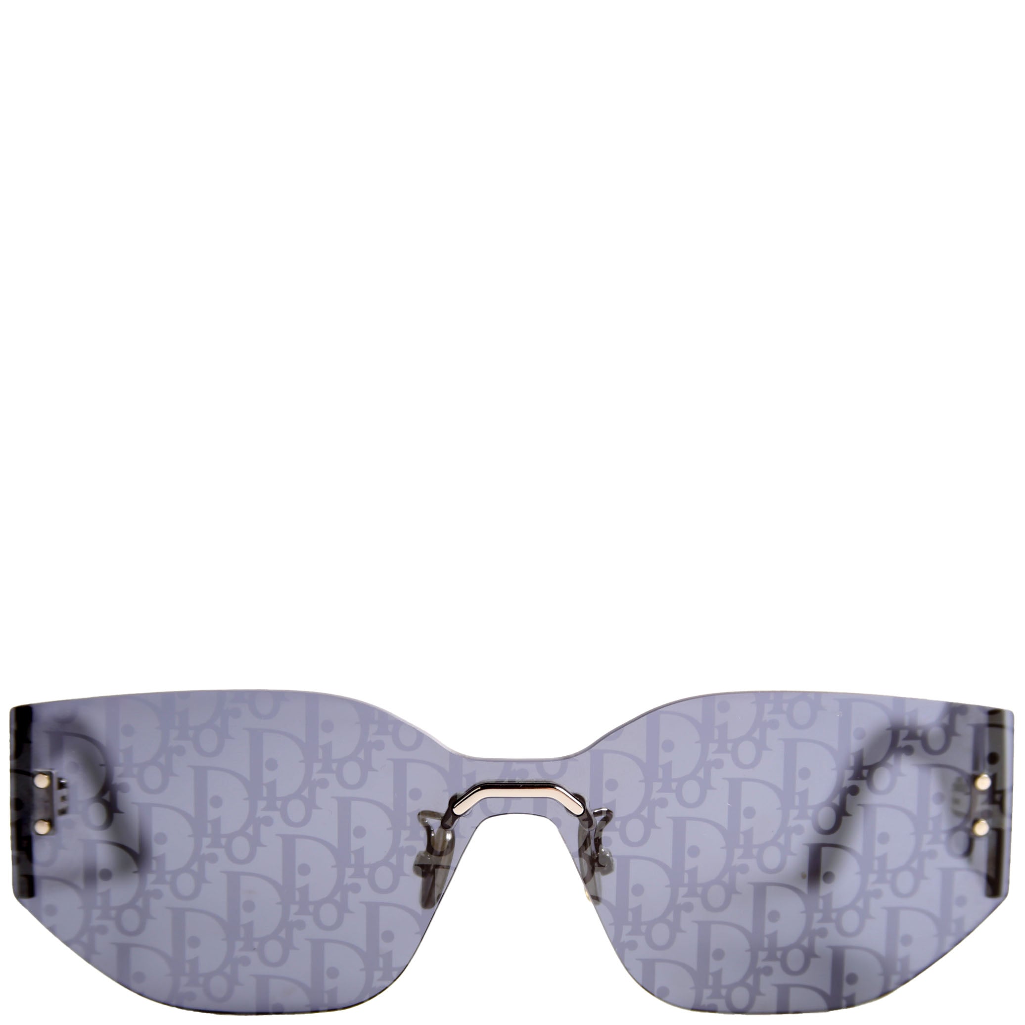Diorclub M5U Oblique Lens Sunglasses Black