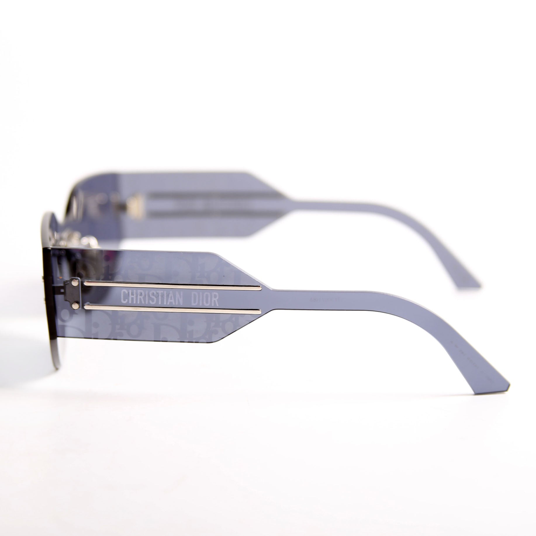 Diorclub M5U Oblique Lens Sunglasses Black
