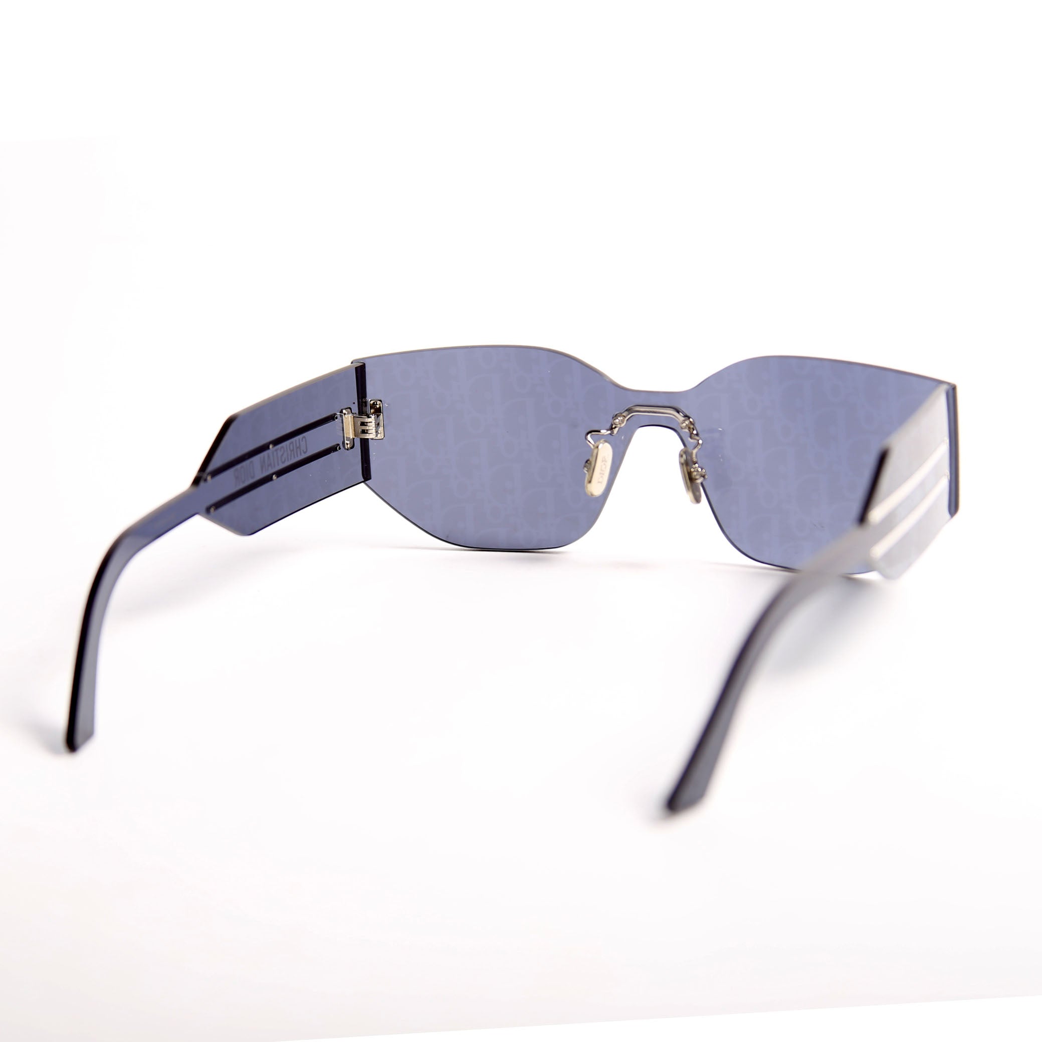 Diorclub M5U Oblique Lens Sunglasses Black