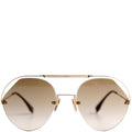 FF0326/S Aviator Sunglasses Brown/Gold