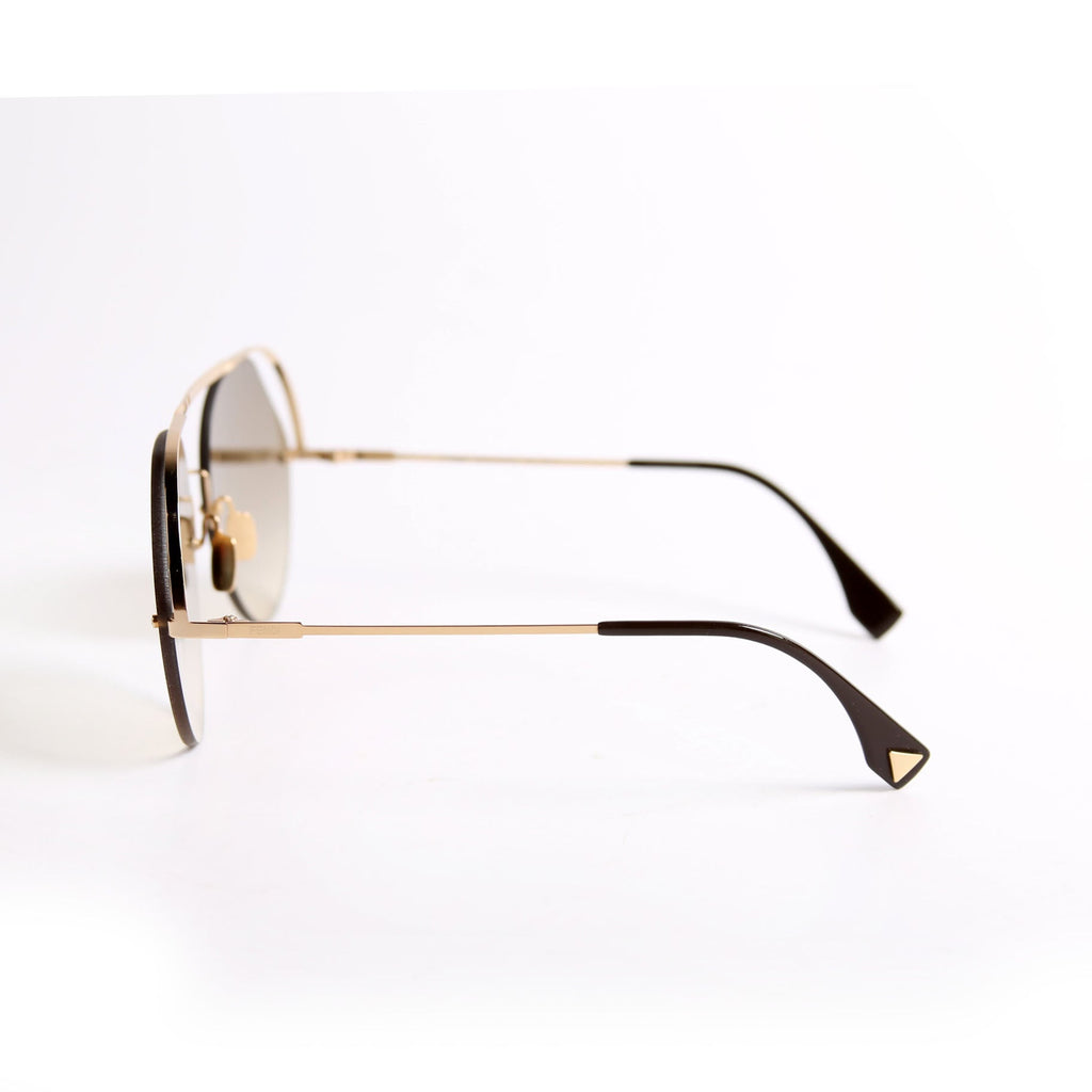 FF0326/S Aviator Sunglasses Brown/Gold