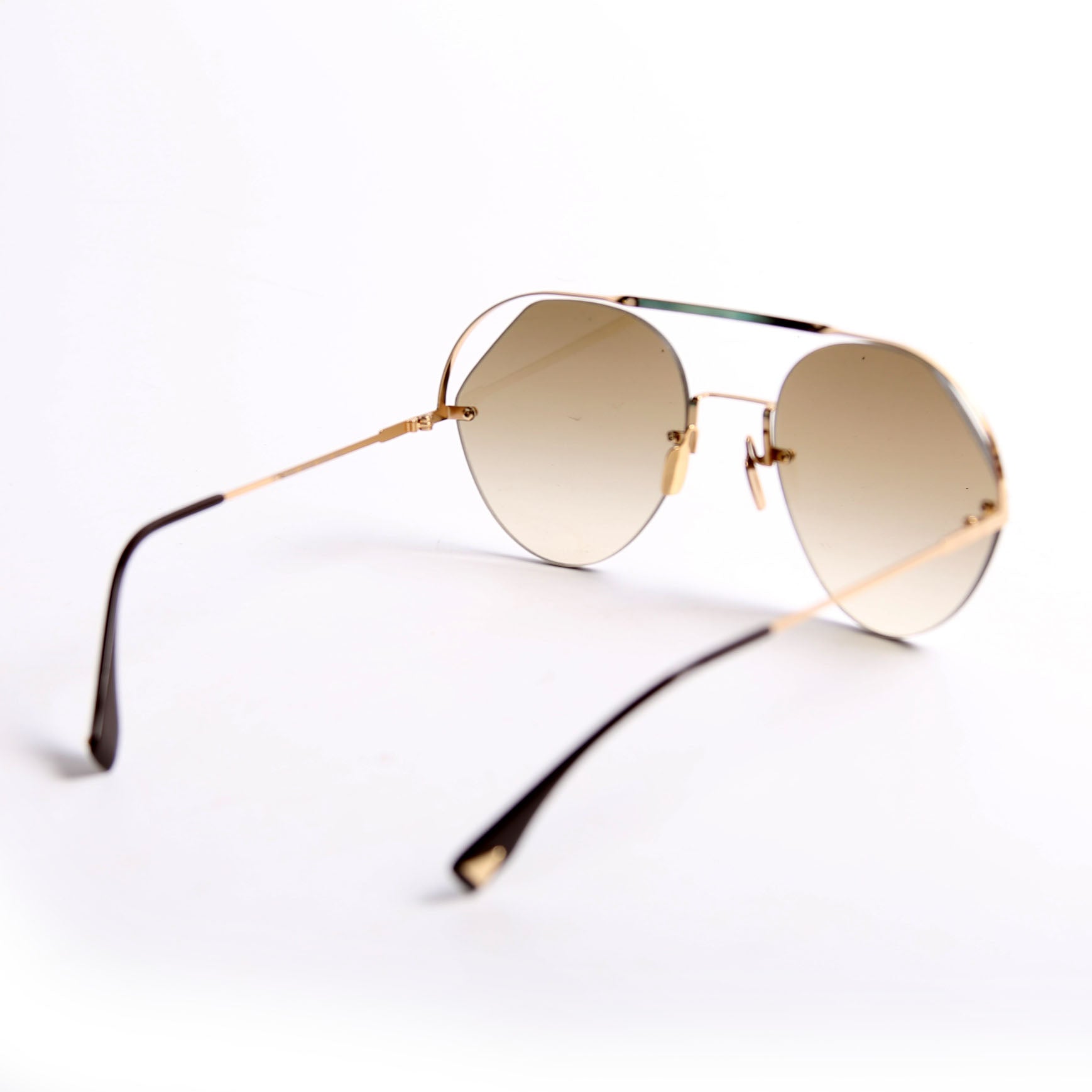 FF0326/S Aviator Sunglasses Brown/Gold