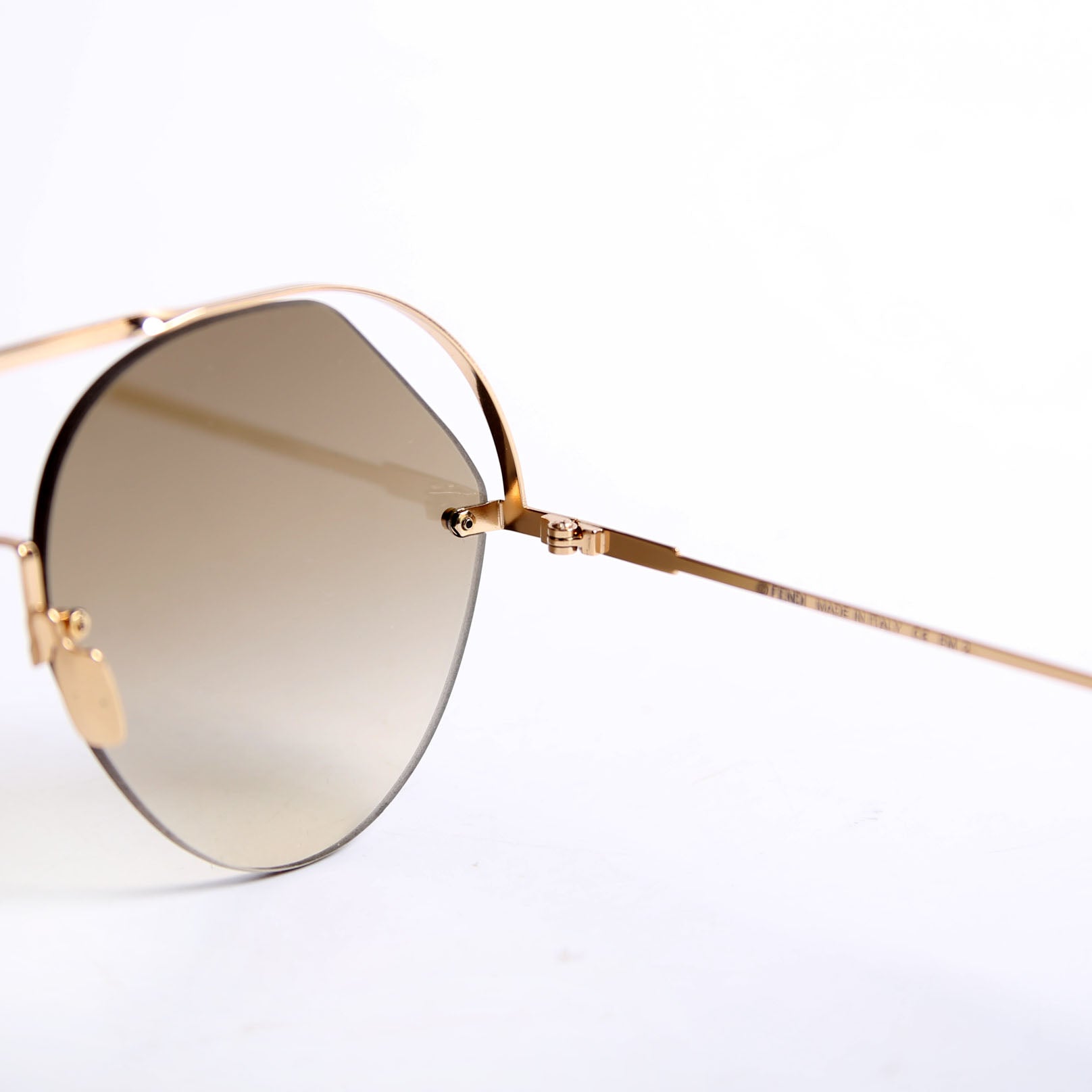 FF0326/S Aviator Sunglasses Brown/Gold