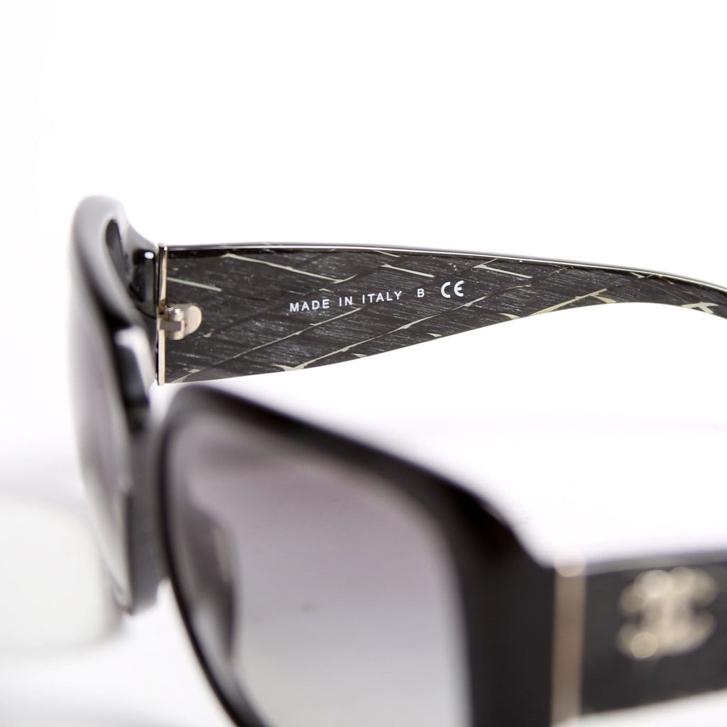 5149-B Crystal Sunglasses Black