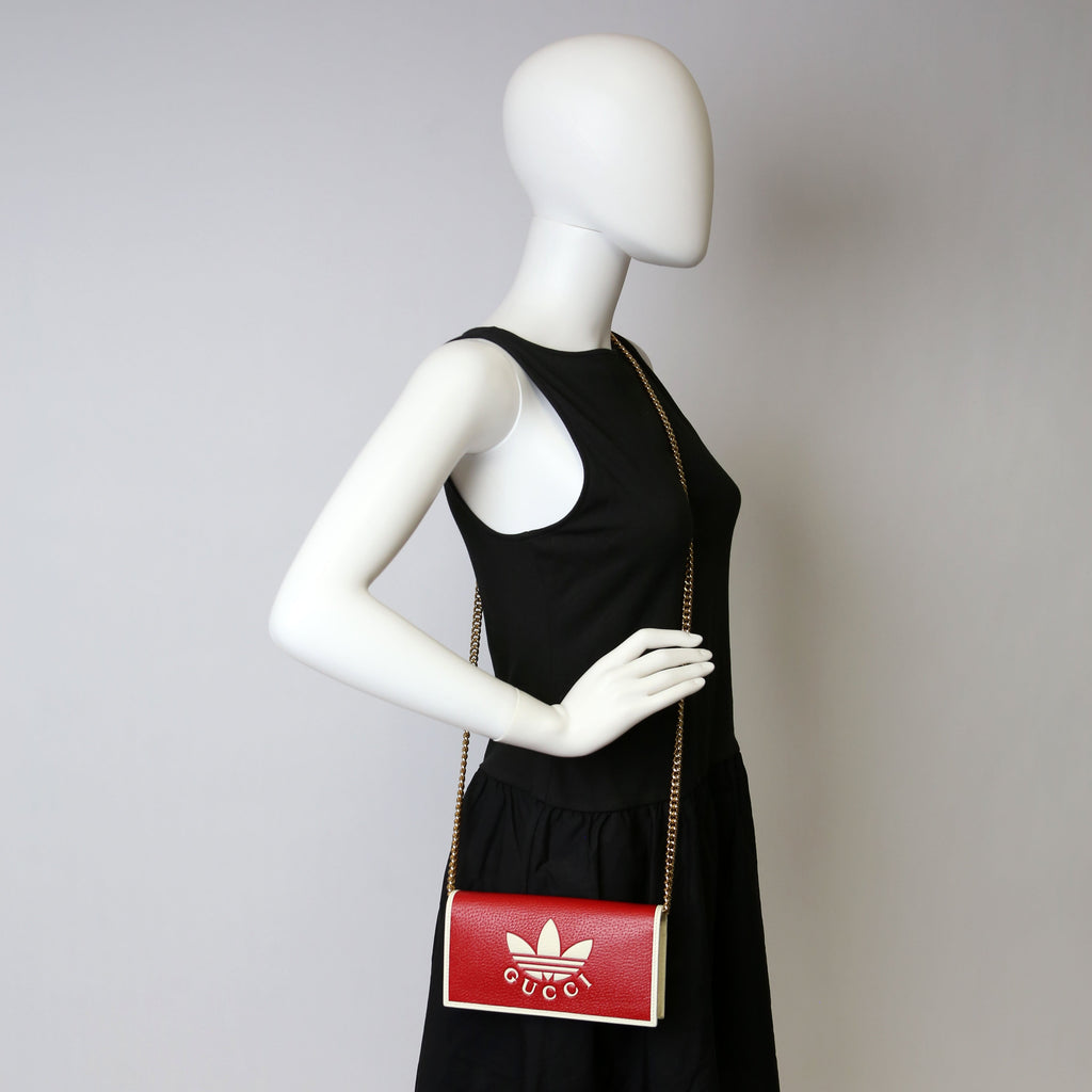 621892 X Adidas WOC Calfskin Red