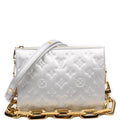 Coussin BB New Version Lambskin Silver