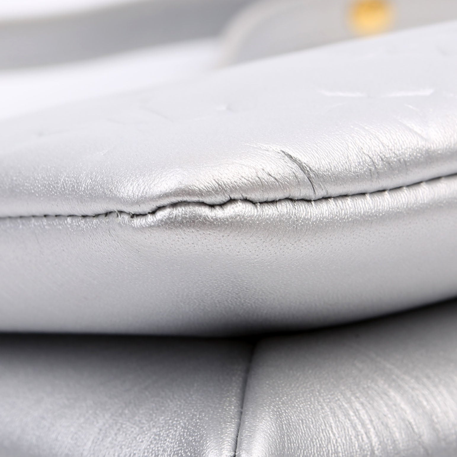 Coussin BB New Version Lambskin Silver