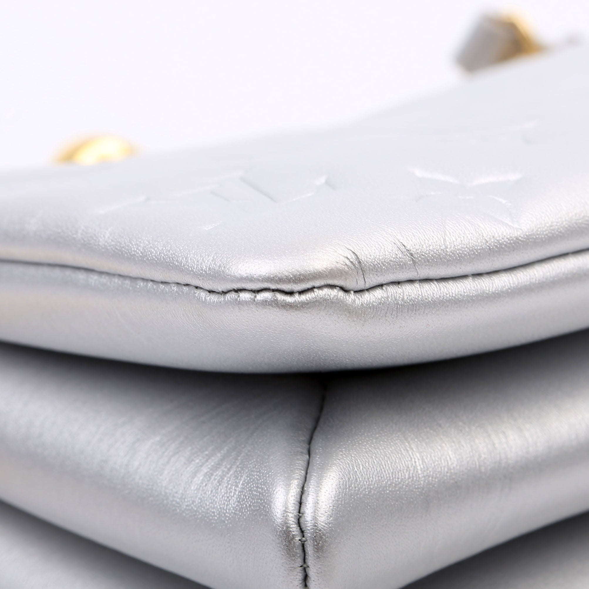 Coussin BB New Version Lambskin Silver