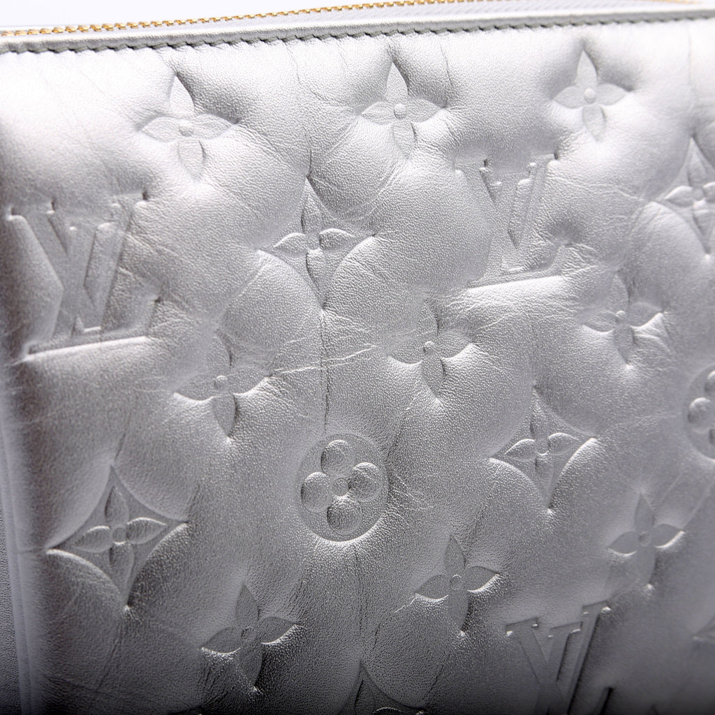 Coussin BB New Version Lambskin Silver