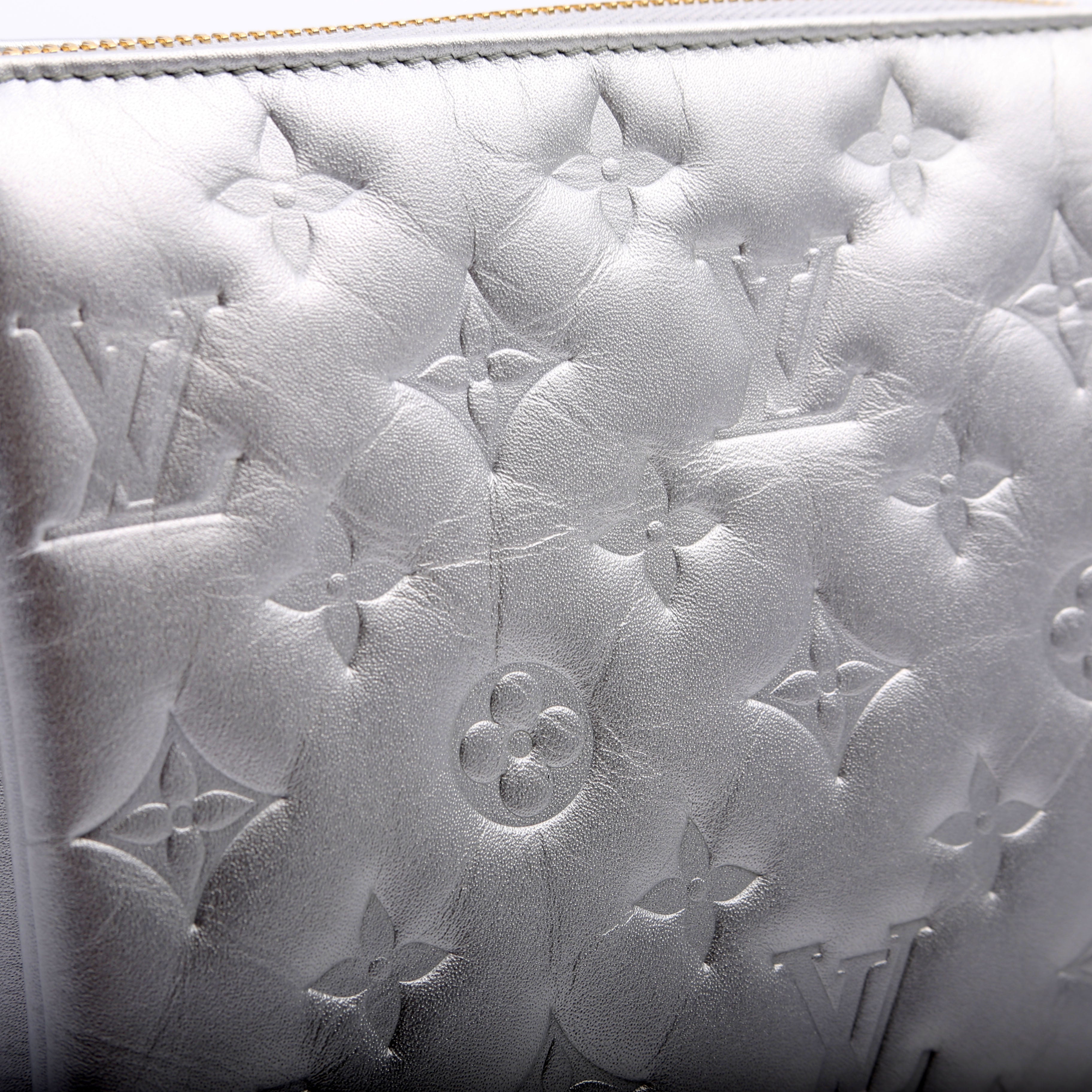 Coussin BB New Version Lambskin Silver