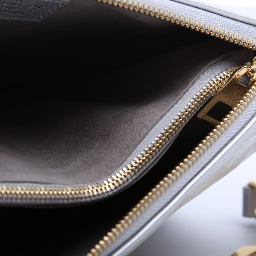 Coussin BB New Version Lambskin Silver