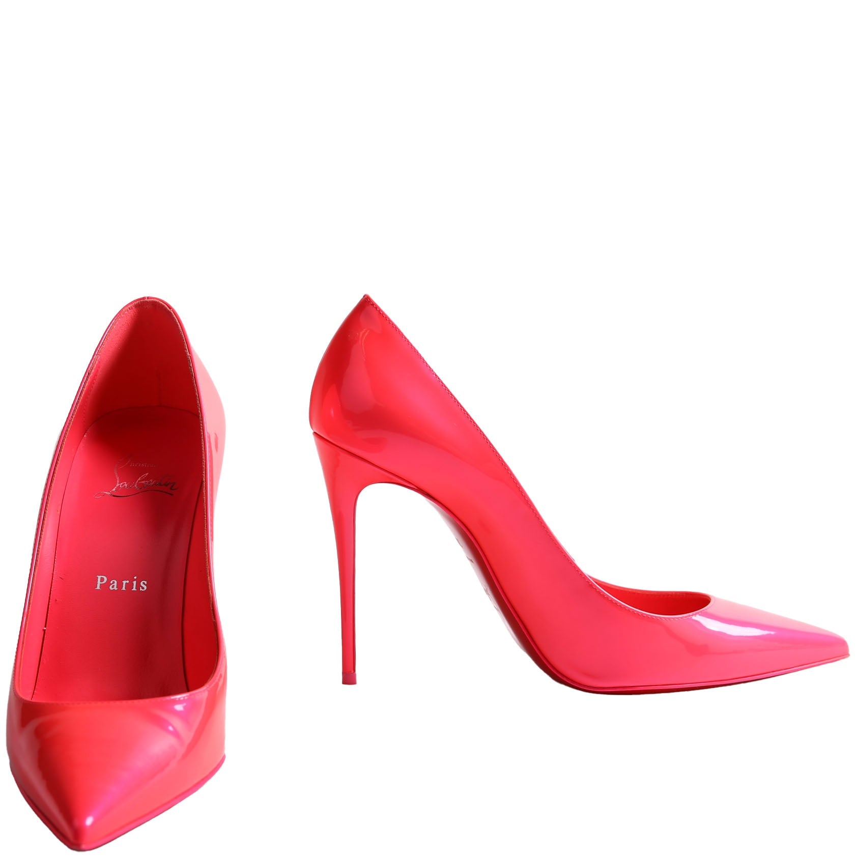 Kate 100 Pumps Size 38.5 Neon Pink