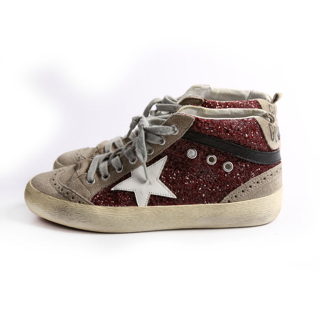 Midstar Sneakers Size 37 Maroon