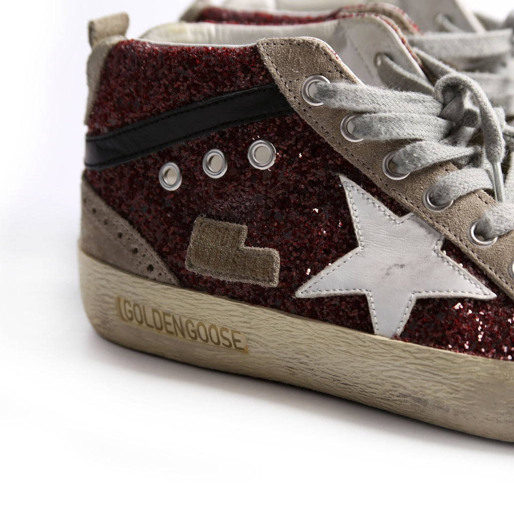 Midstar Sneakers Size 37 Maroon