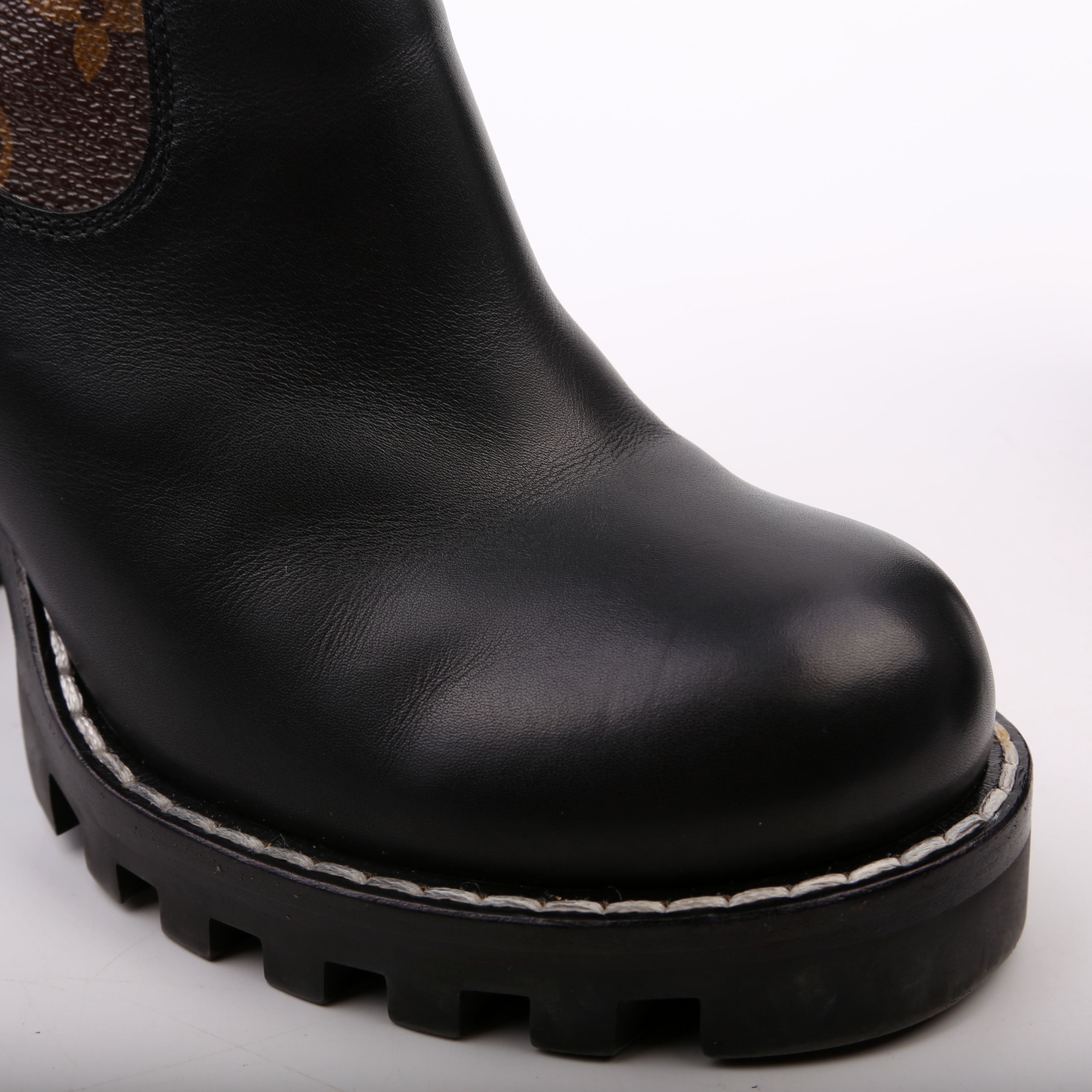 Star Trail Ankle Boots Size 39 Black/Brown
