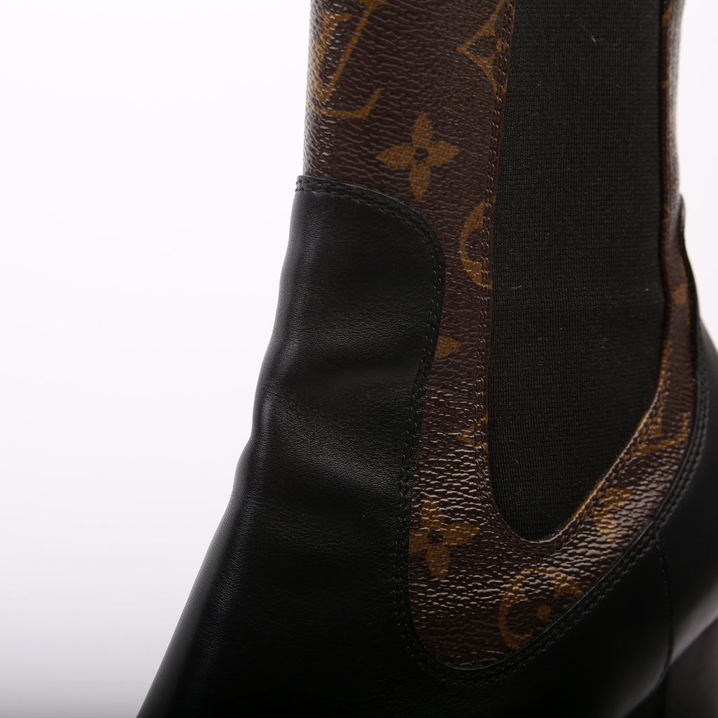 Star Trail Ankle Boots Size 39 Black/Brown