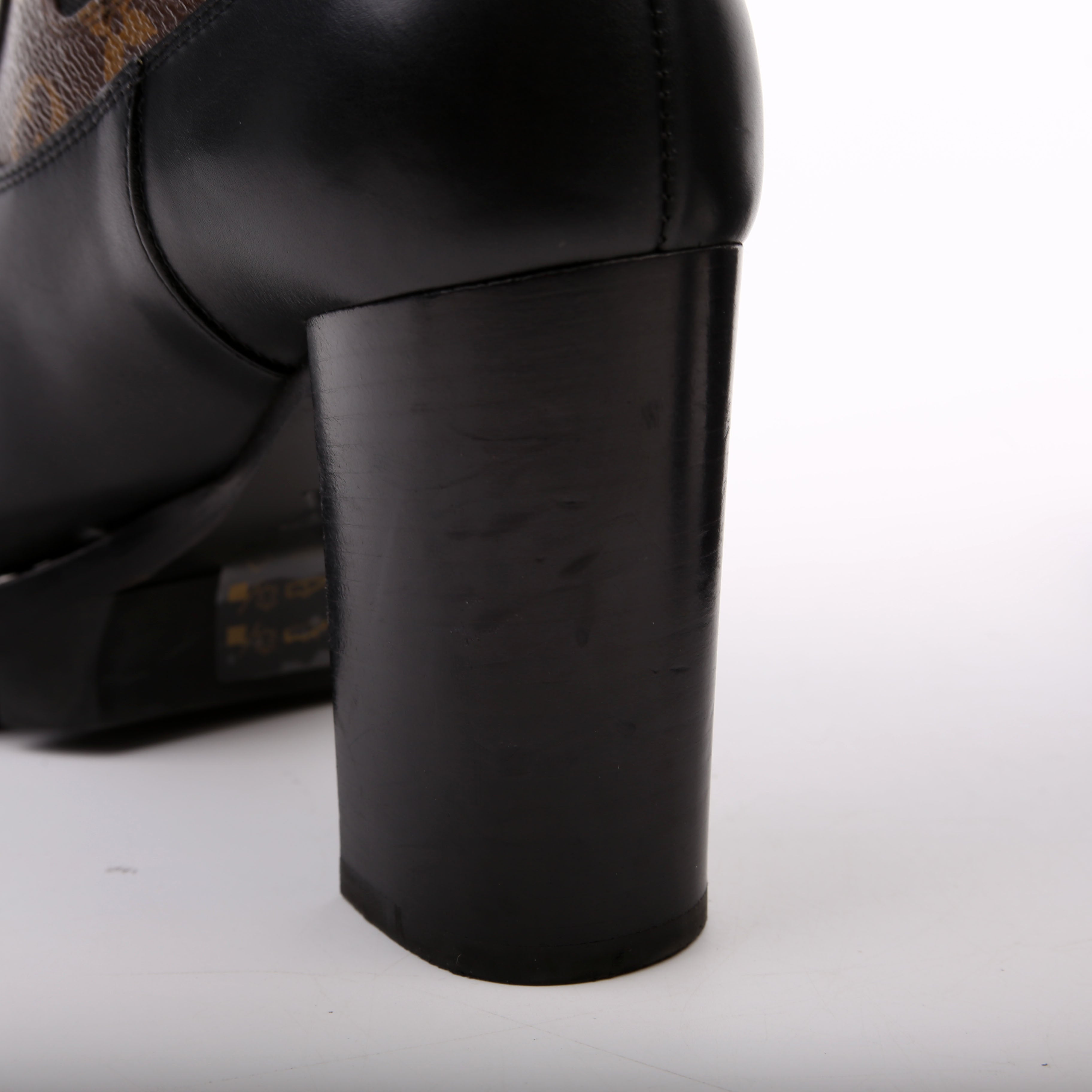 Star Trail Ankle Boots Size 39 Black/Brown