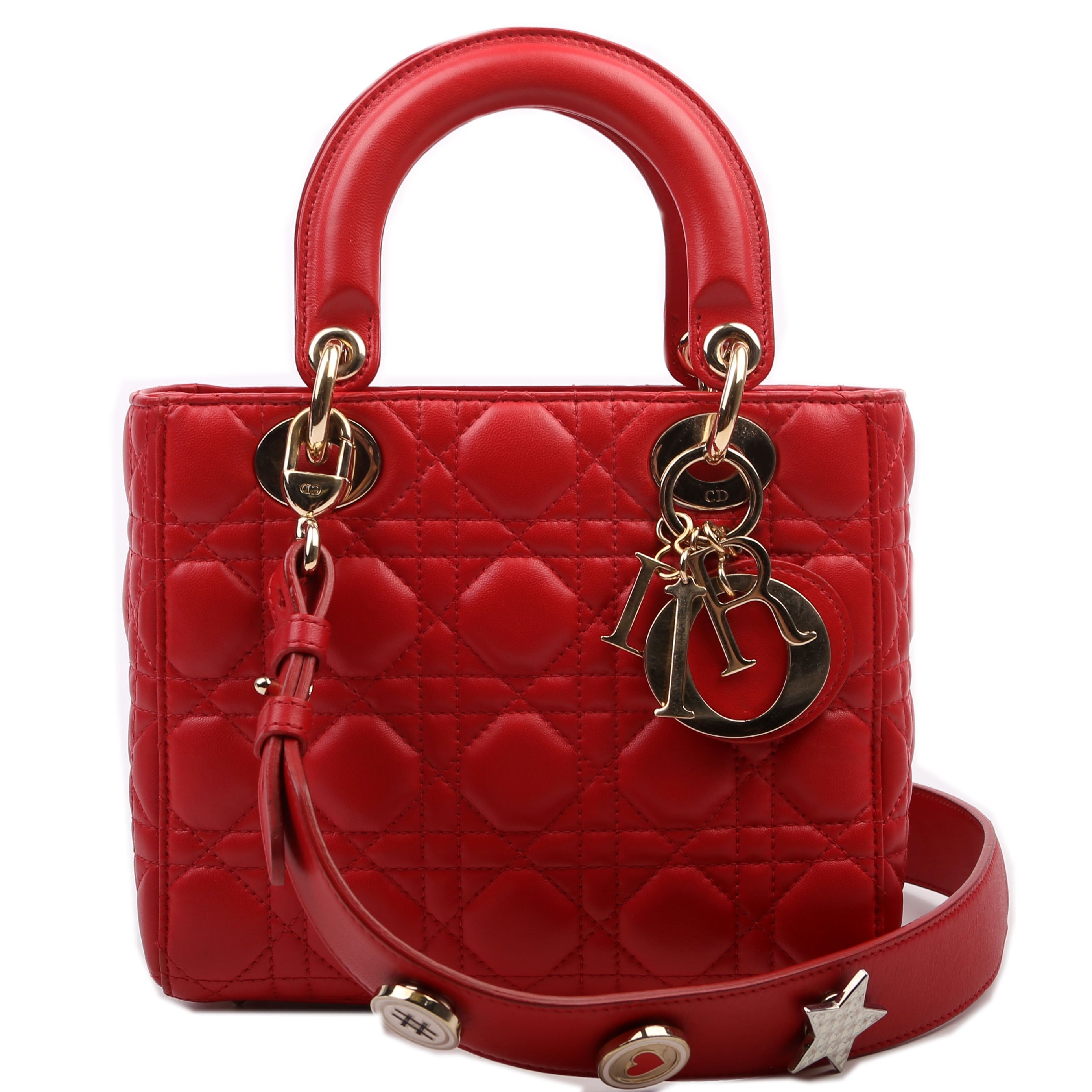 Lady Dior ABCDior Small Red