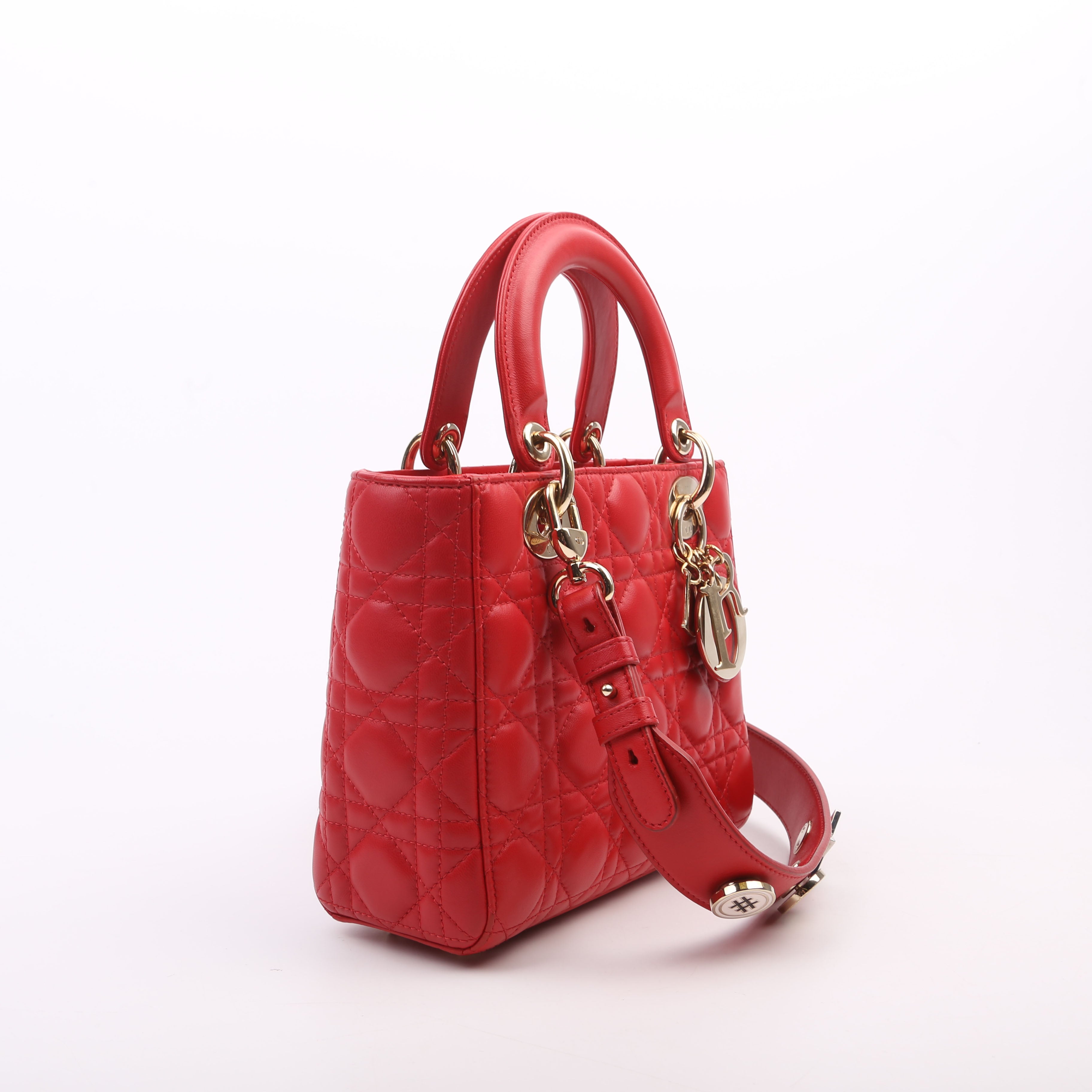 Lady Dior ABCDior Small Red