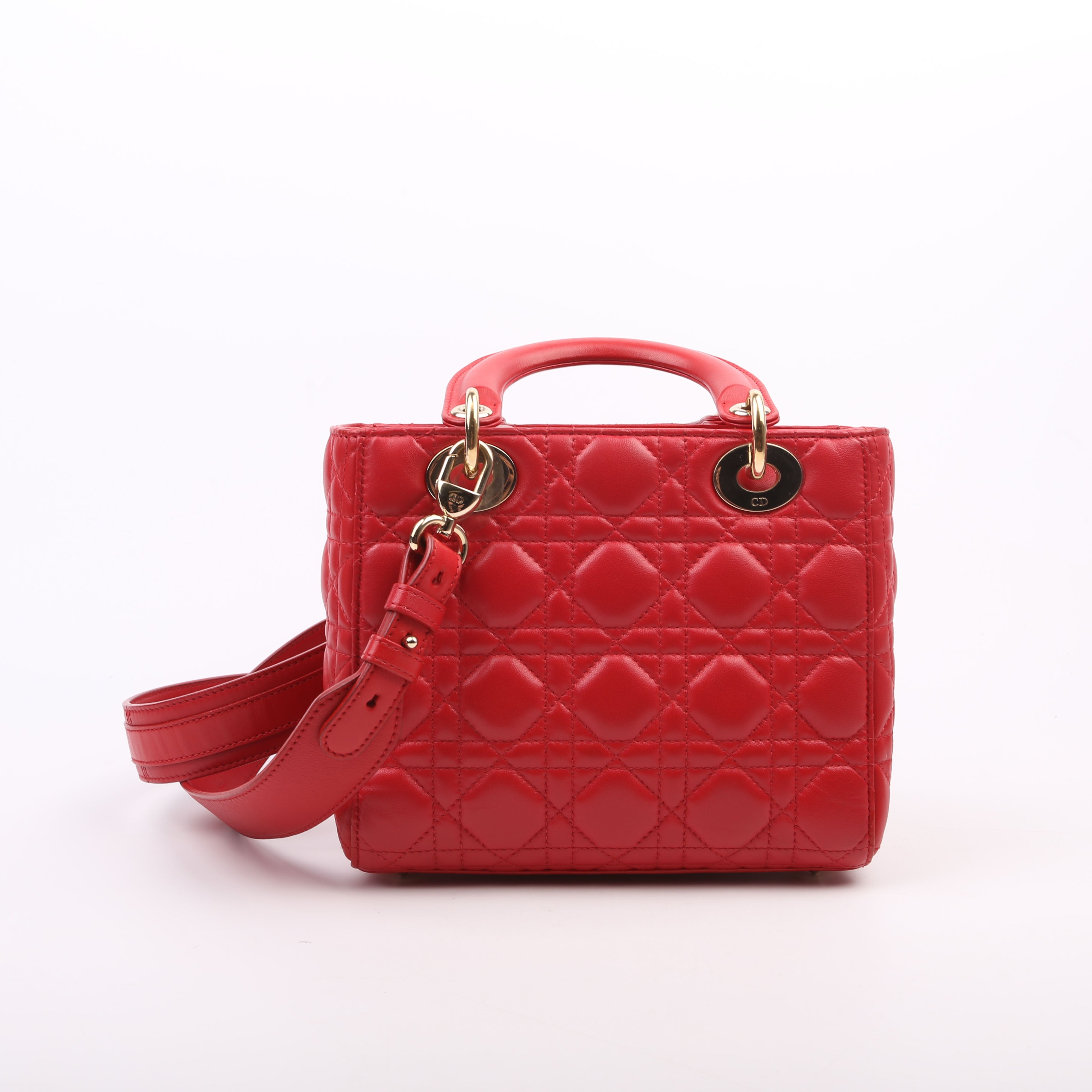 Lady Dior ABCDior Small Red