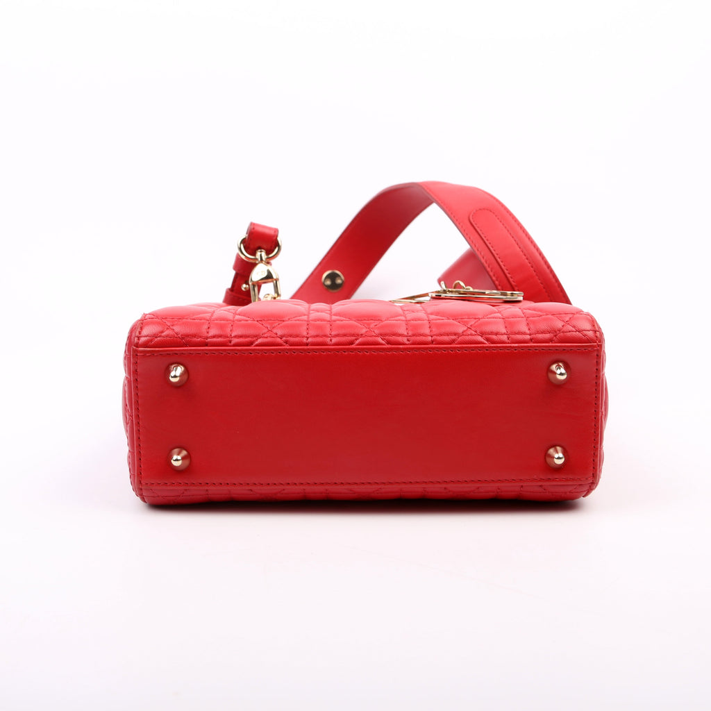 Lady Dior ABCDior Small Red